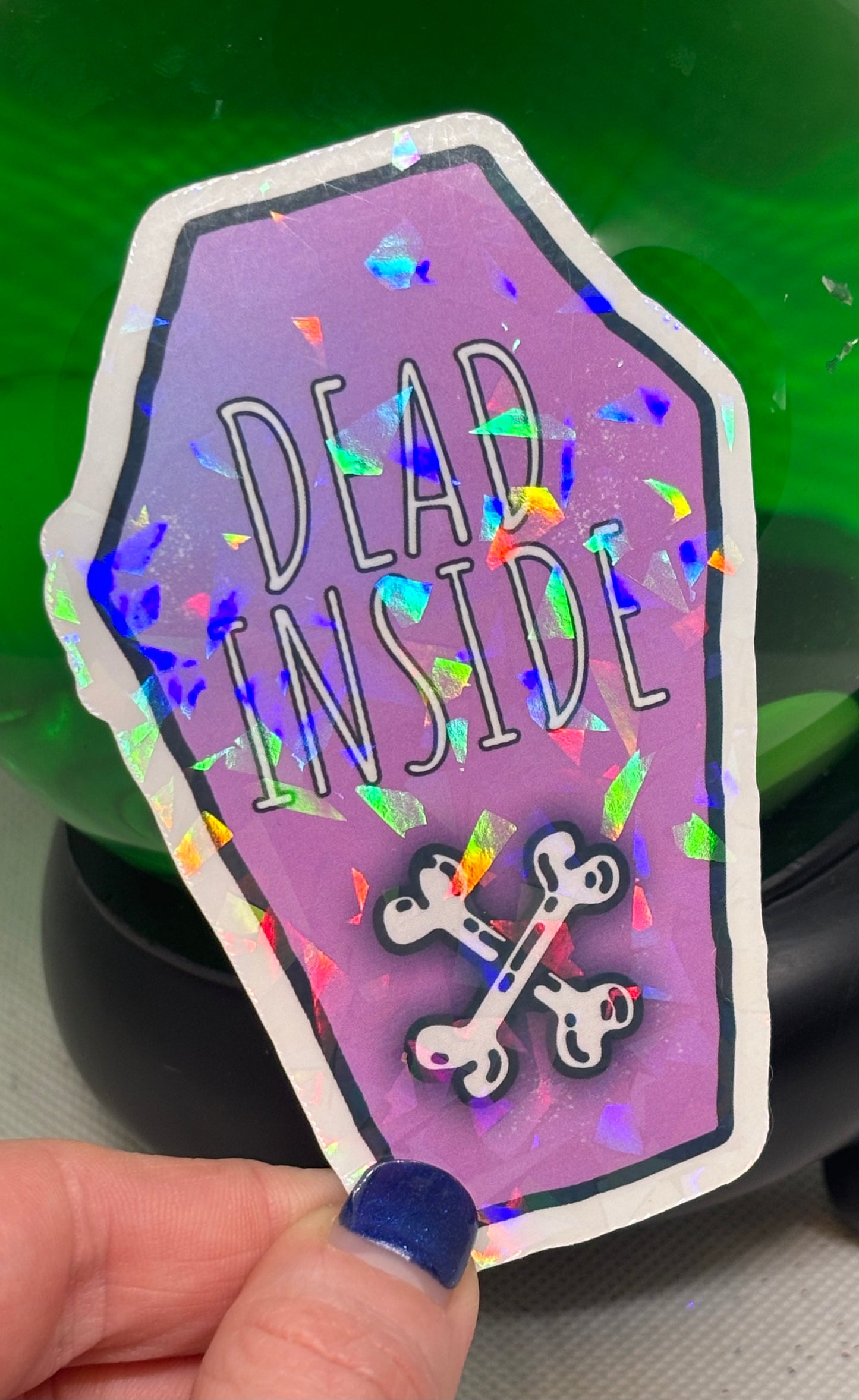 Dead Inside w/Bones Sticker