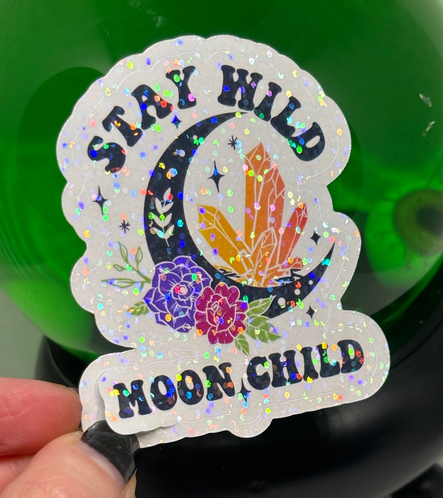 Stay Wild Moon Child Sticker