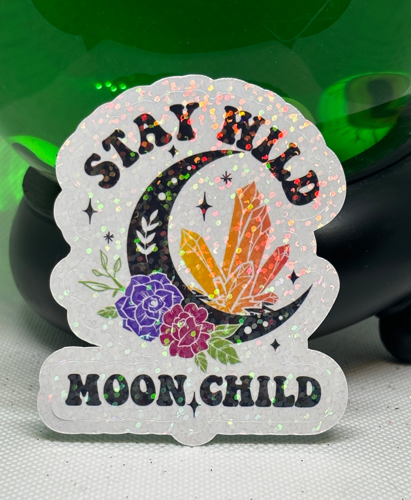 Stay Wild Moon Child Sticker