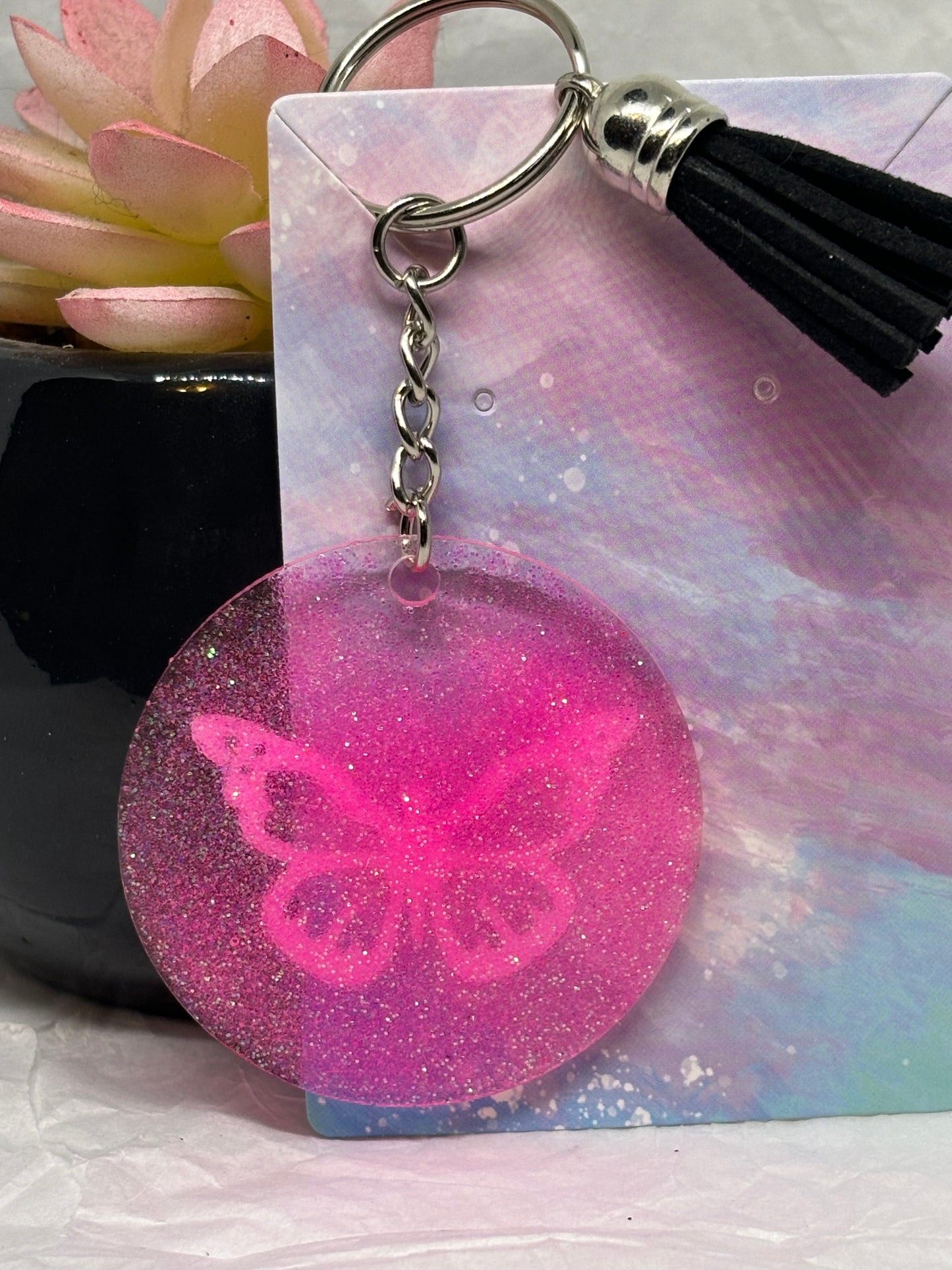 Butterfly Keychain