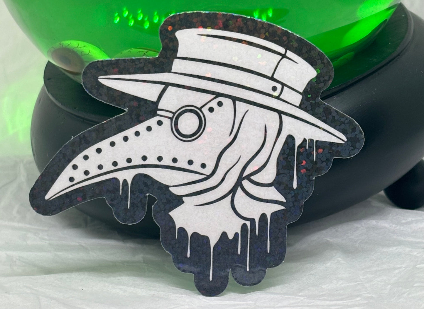 Drippy Plague Doctor Sticker