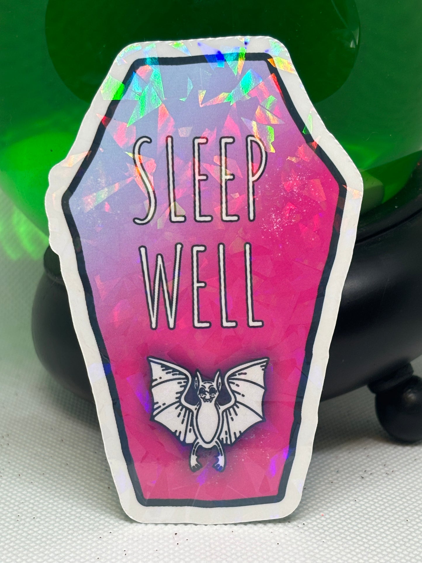 Sleep Well Sticker (Pink)