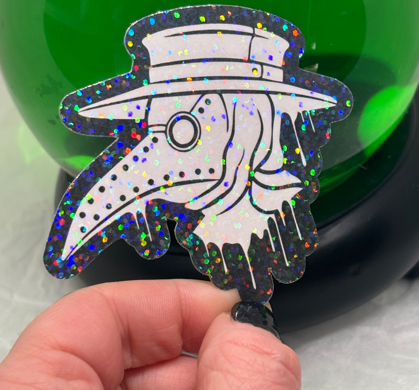 Drippy Plague Doctor Sticker