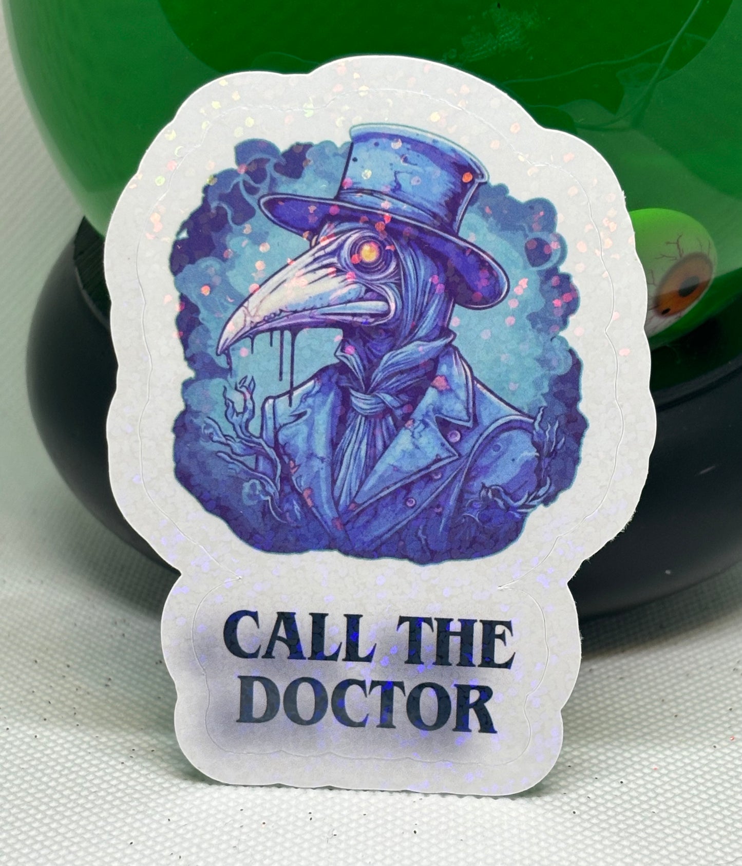Plague Doctor Stickers (Set of 4)