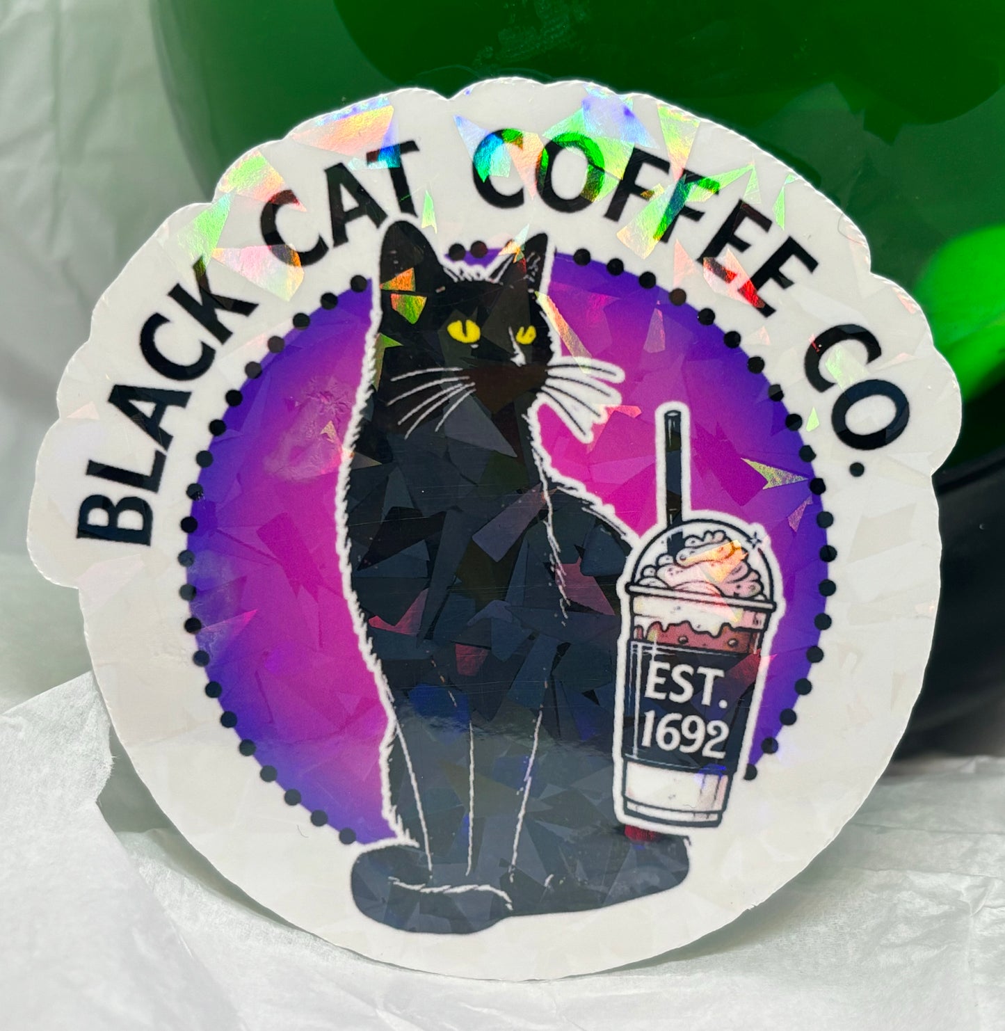 Black Cat Coffee Co. Sticker