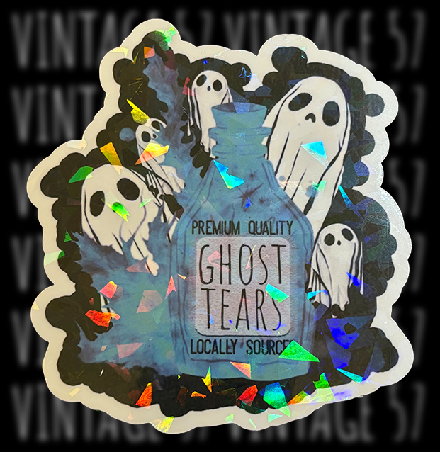 Ghost Tears Sticker
