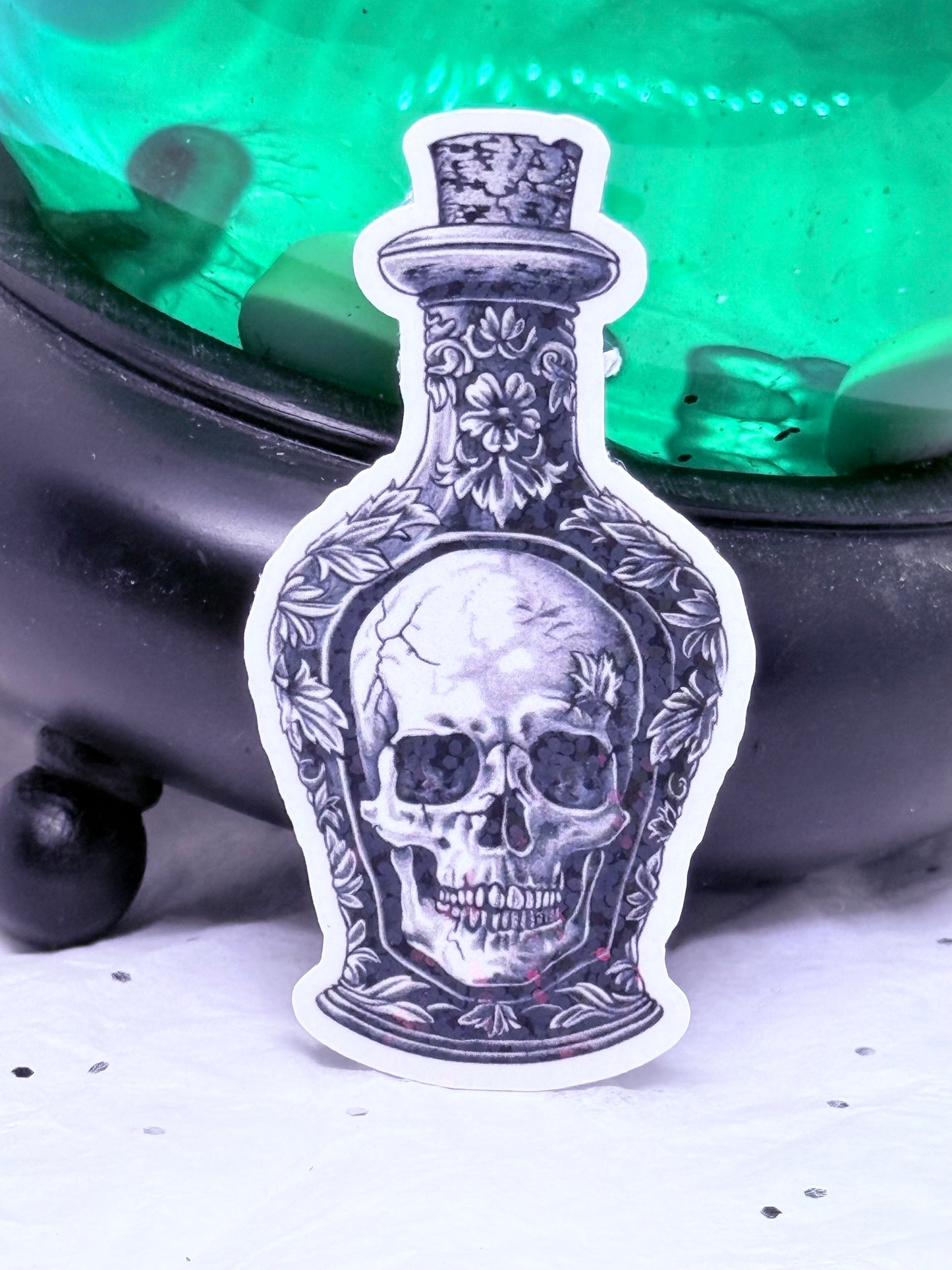 Mini Poison Bottle Sticker