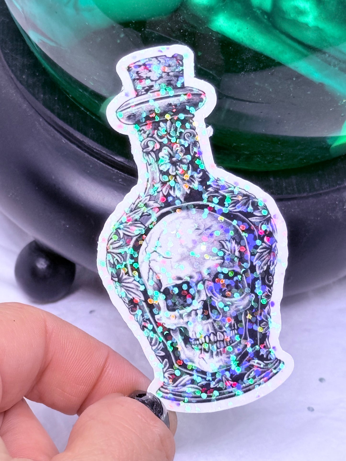 Mini Poison Bottle Sticker