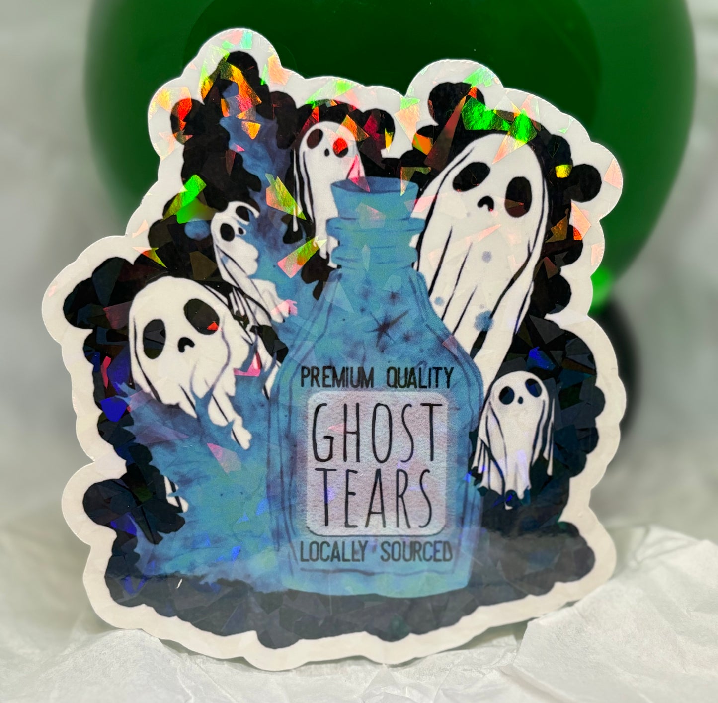 Ghost Tears Sticker