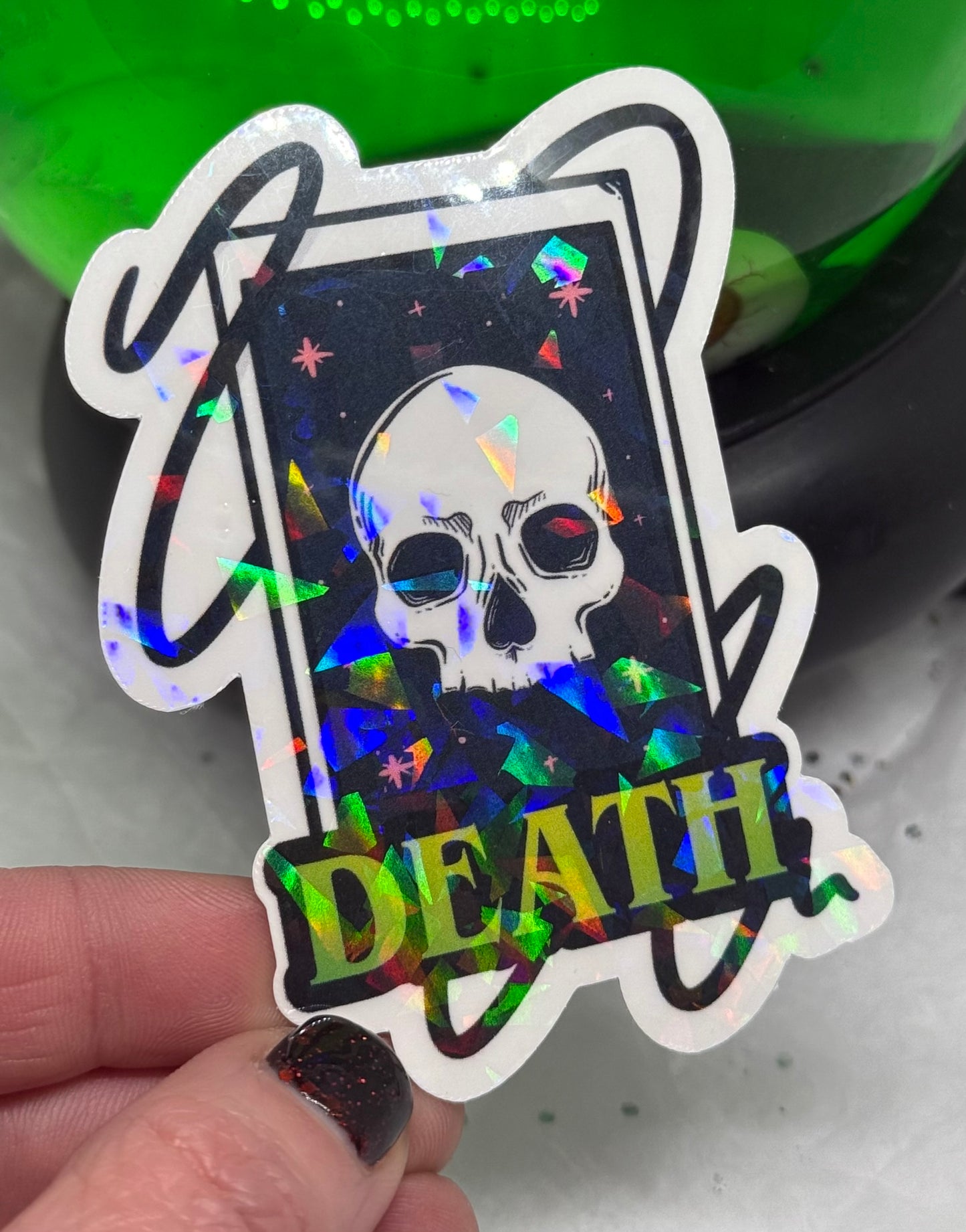 The Death Card Sticker