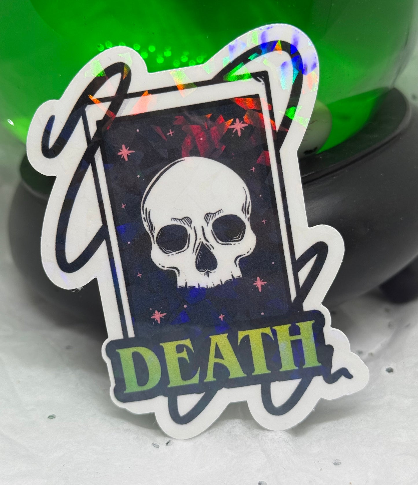 The Death Card Sticker