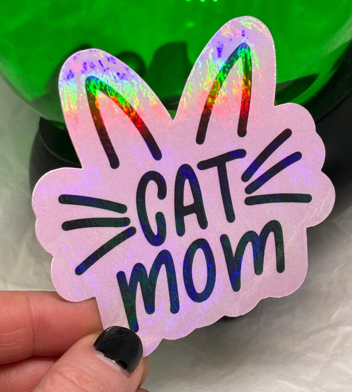 Cat Mom Sticker
