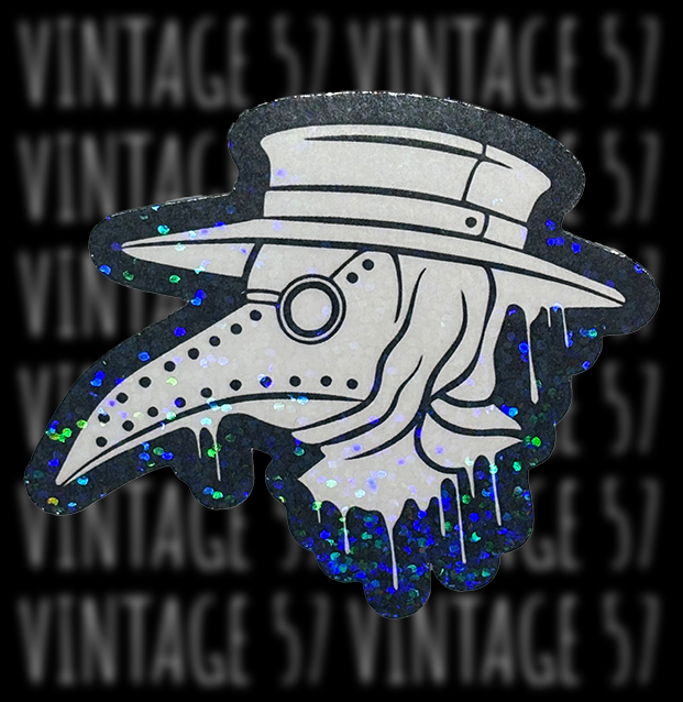 Drippy Plague Doctor Sticker
