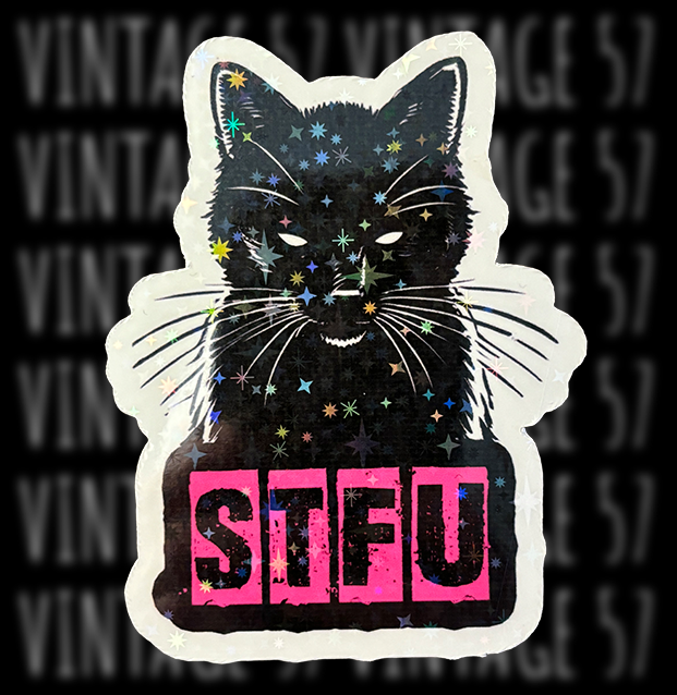 STFU Sticker