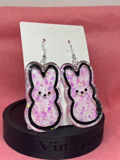 Bunny Earrings (Pink)