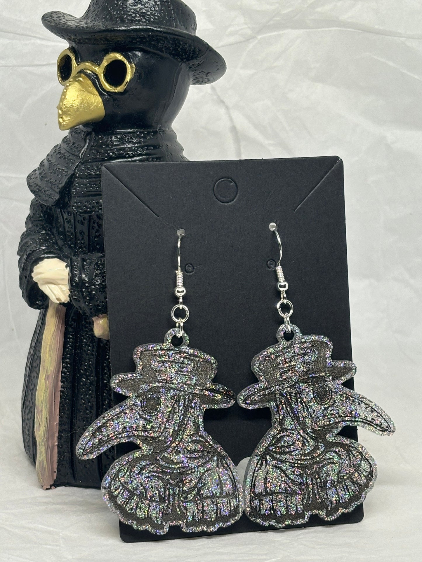 Plague Doctor Earrings