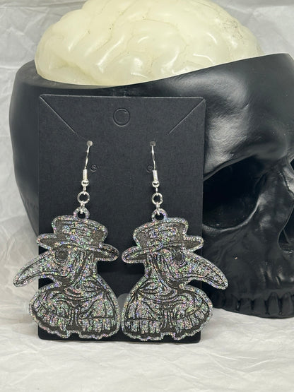 Plague Doctor Earrings