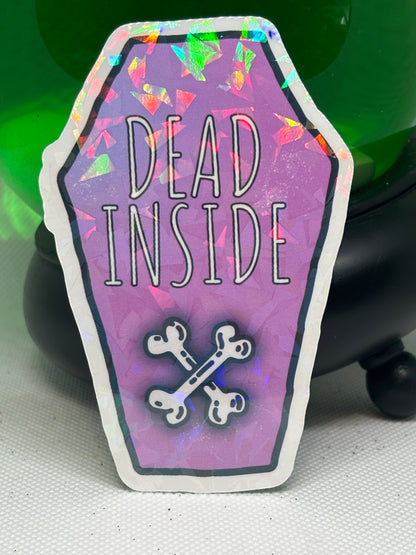 Dead Inside w/Bones Sticker