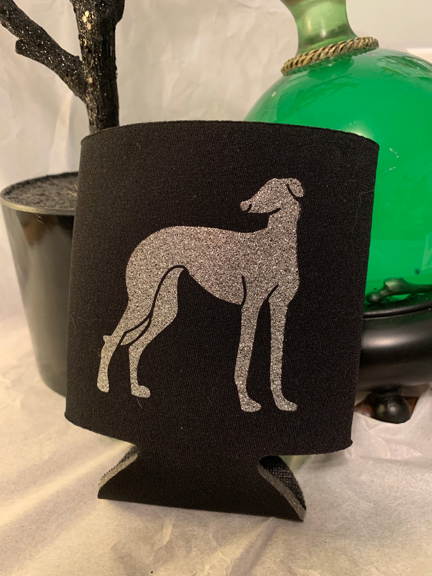 I Love My Greyhound Koozie