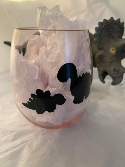 Winosaur Wine Glass