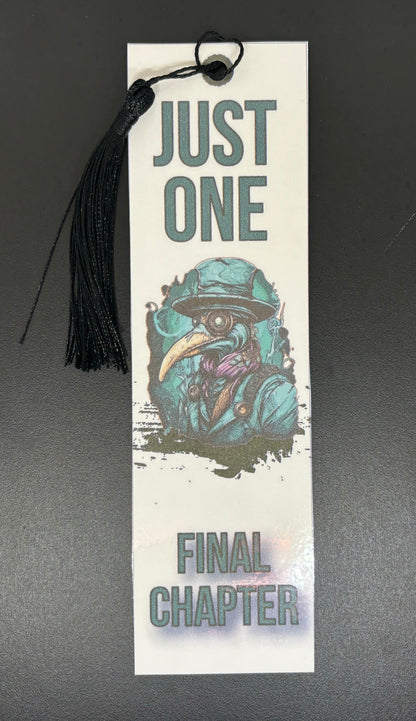 Just One Final Chapter - Plague Doctor Bookmarks (Set of 5)