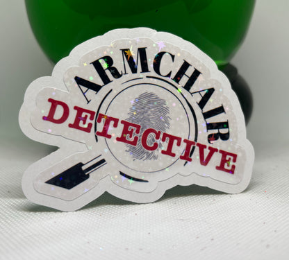 Armchair Detective Sticker