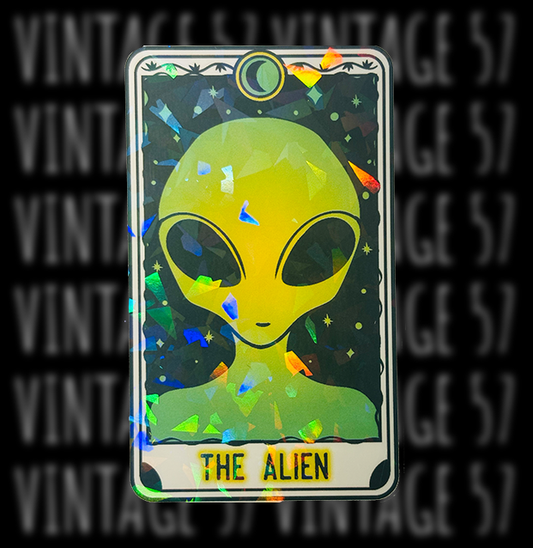 Tarot Sticker - The Alien