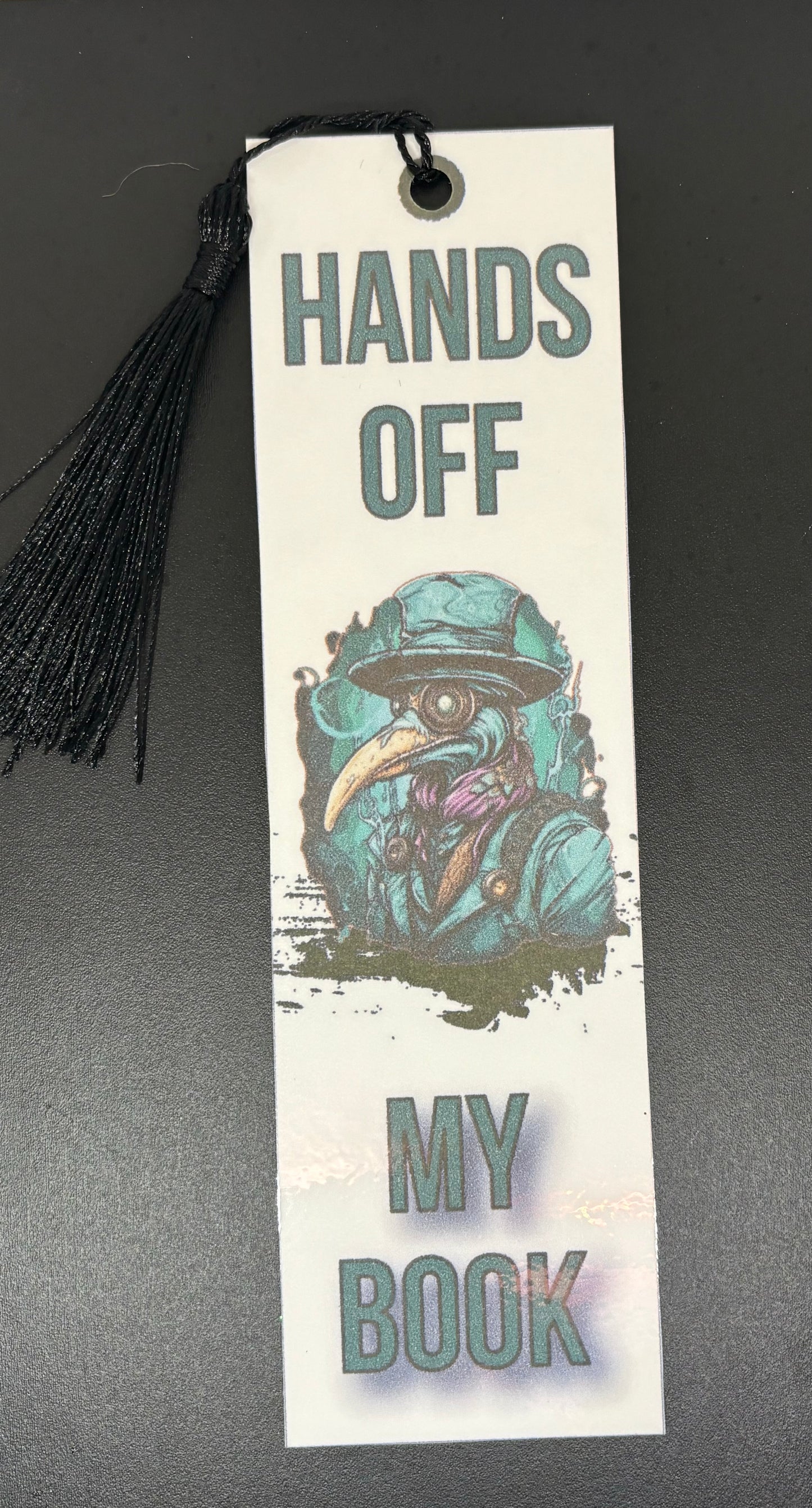 Hands off My Book - Plague Doctor Bookmarks (Set of 5)