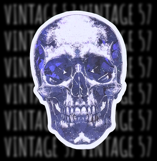 Black Skull Sticker