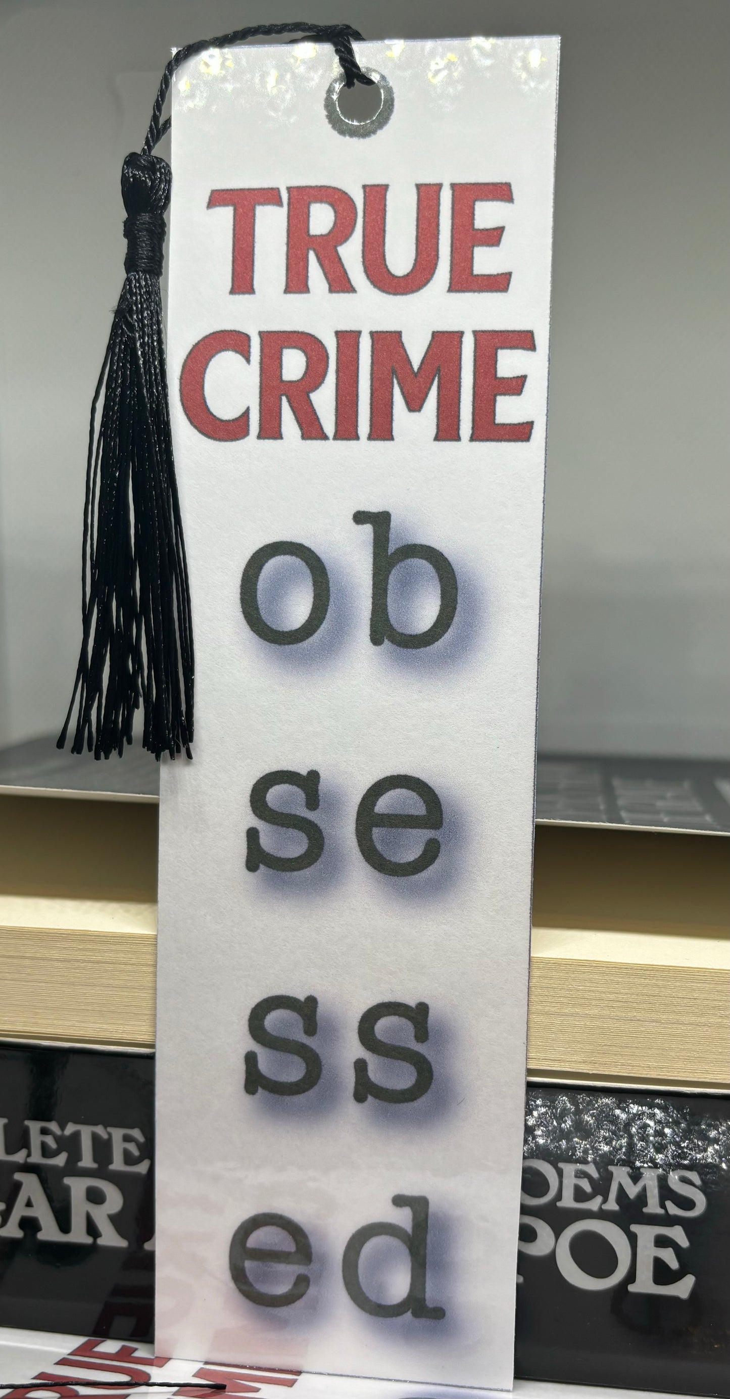 True Crime Obsessed Bookmark