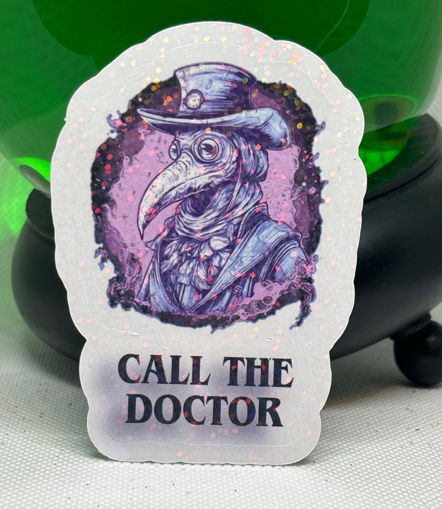 Plague Doctor Stickers (Set of 4)