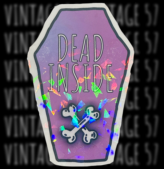 Dead Inside w/Bones Sticker