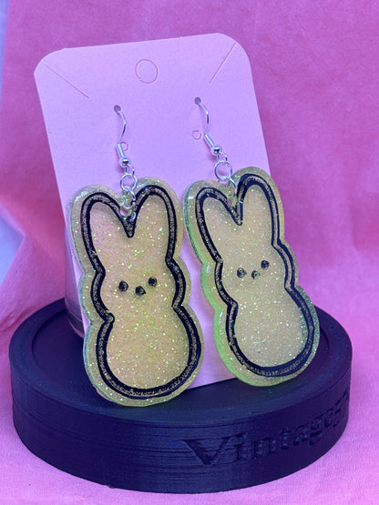 Bunny Earrings (Yellow)