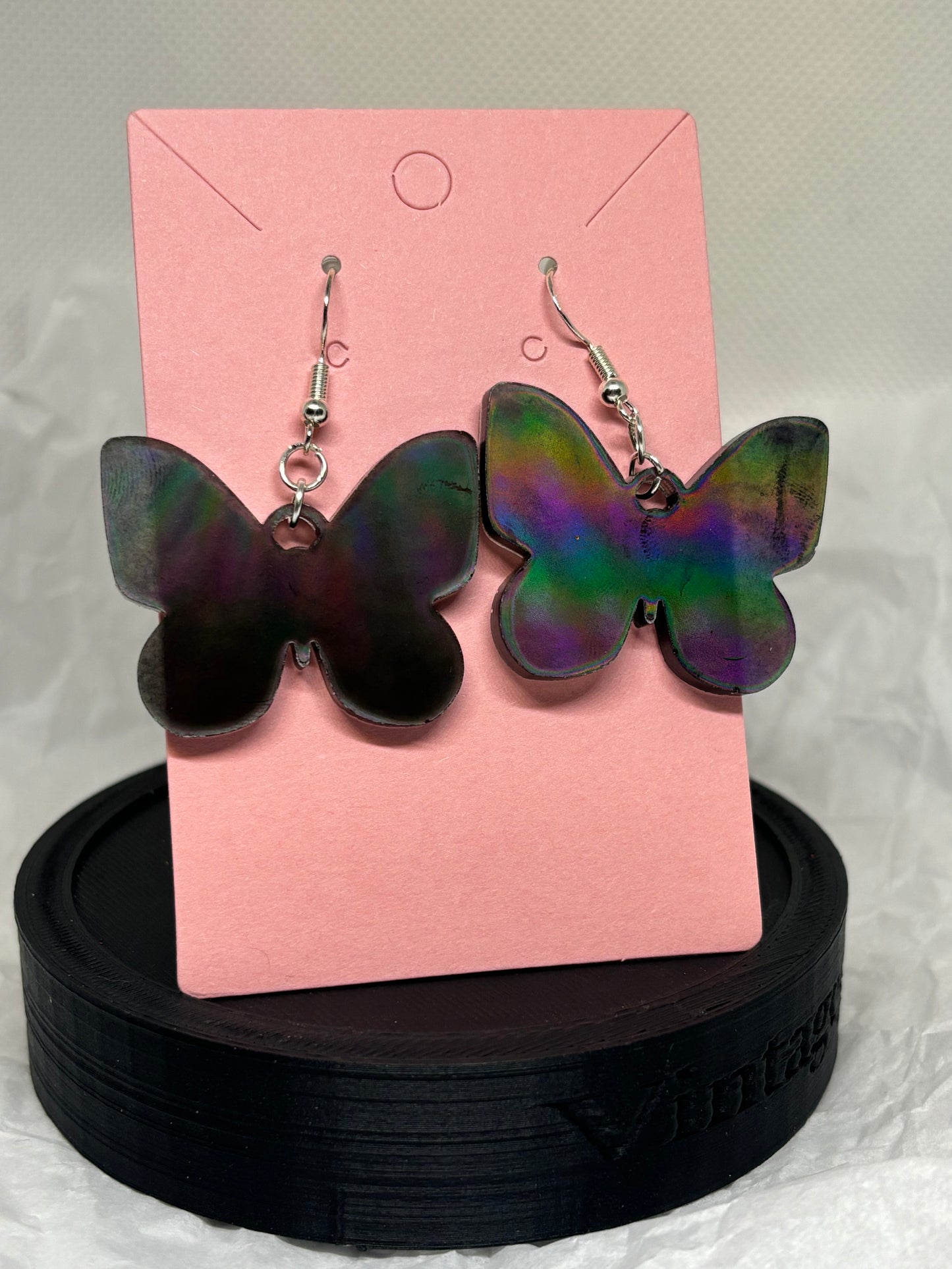 Butterfly Earrings (Black)