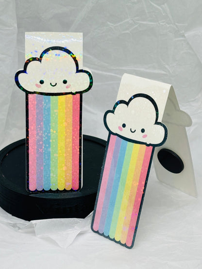 Rainbow Cloud Bookmark (Magnetic)