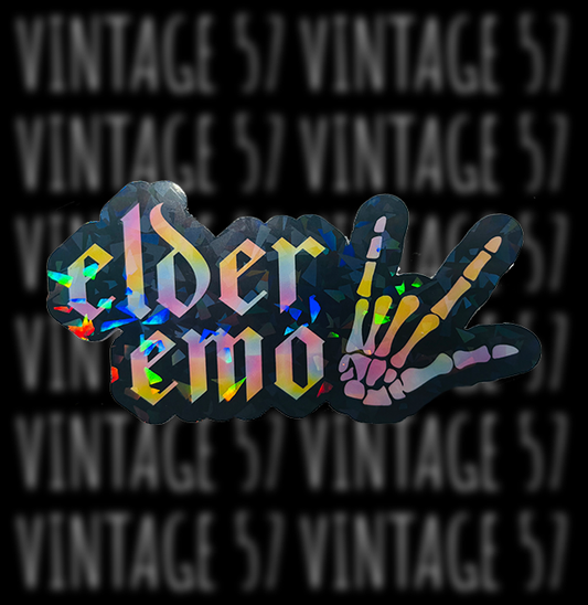 Elder Emo Sticker