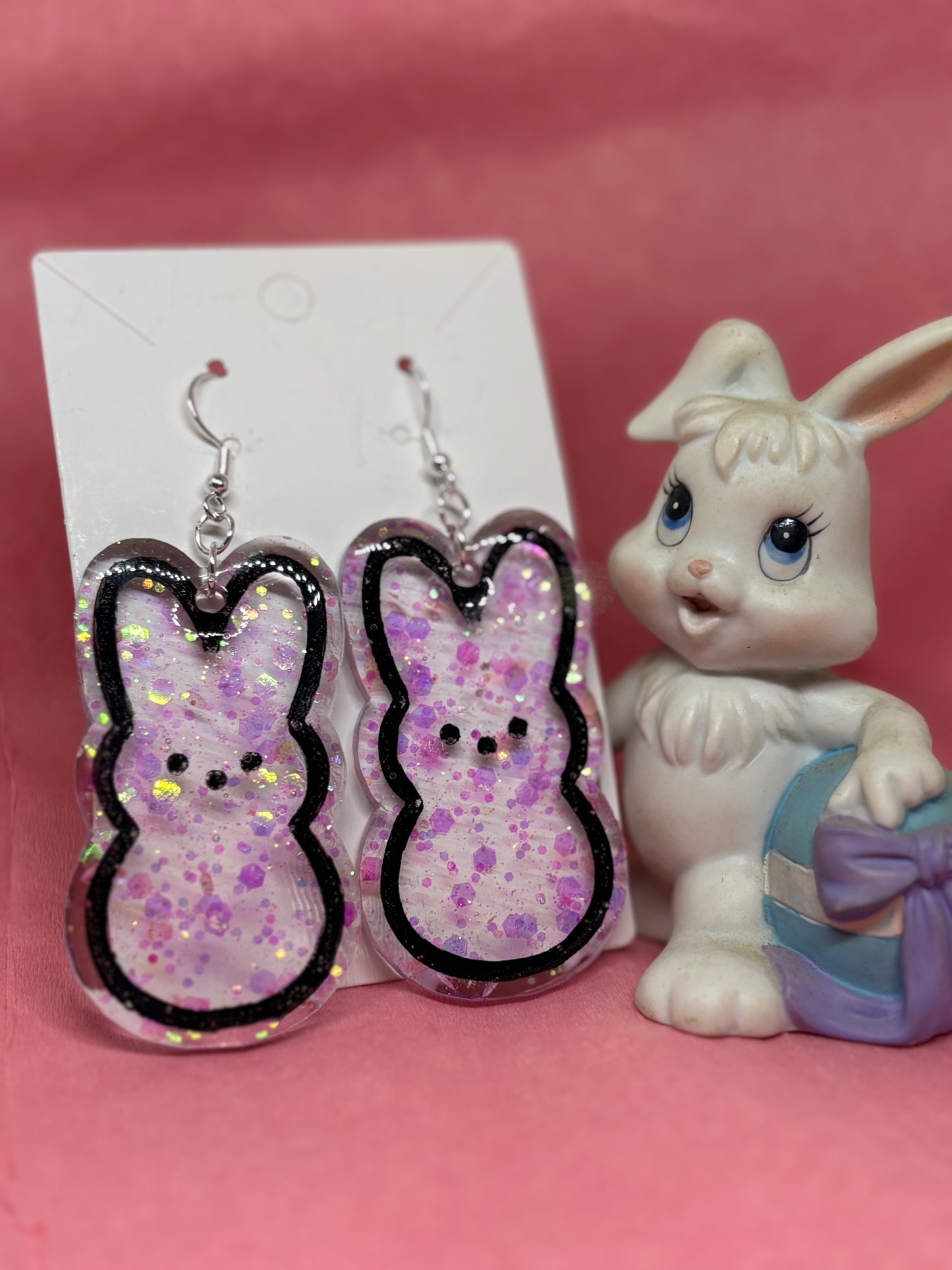 Bunny Earrings (Pink)