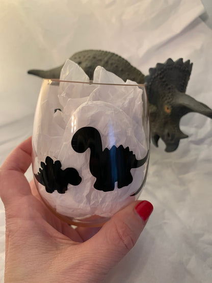 Winosaur Wine Glass