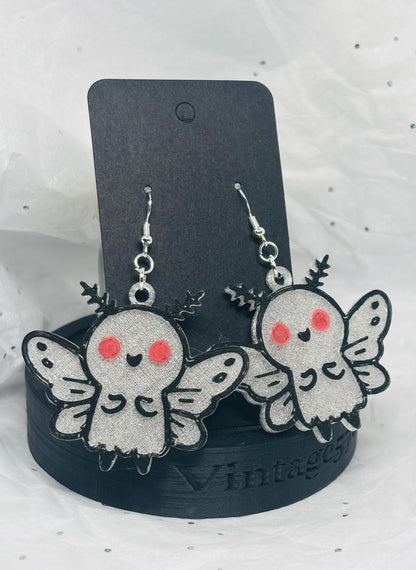 Mothman Earrings