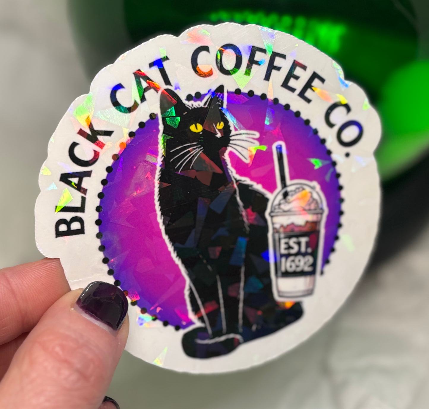 Black Cat Coffee Co. Sticker