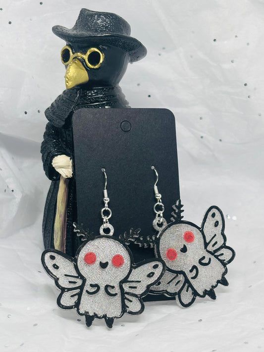 Mothman Earrings