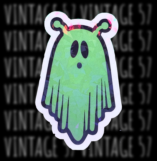 Ghost Shrek Sticker