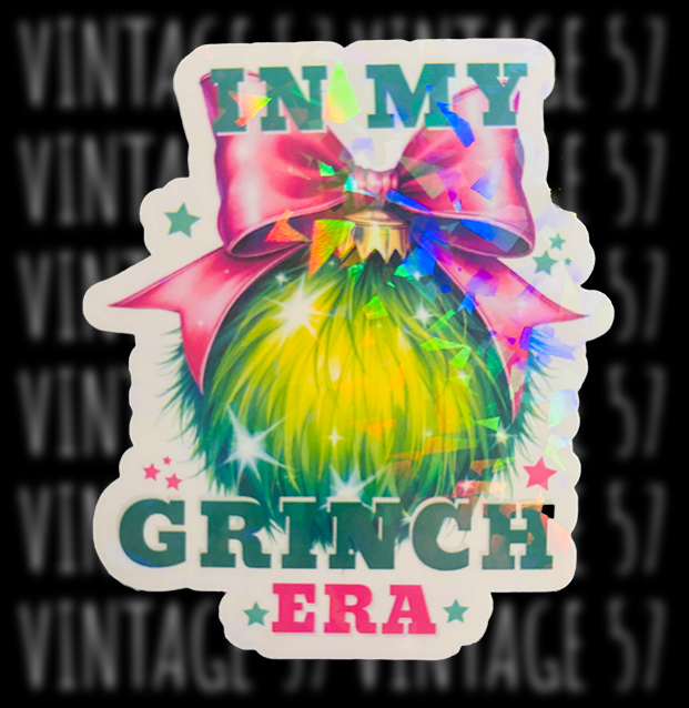 In My Grinch Era Sticker