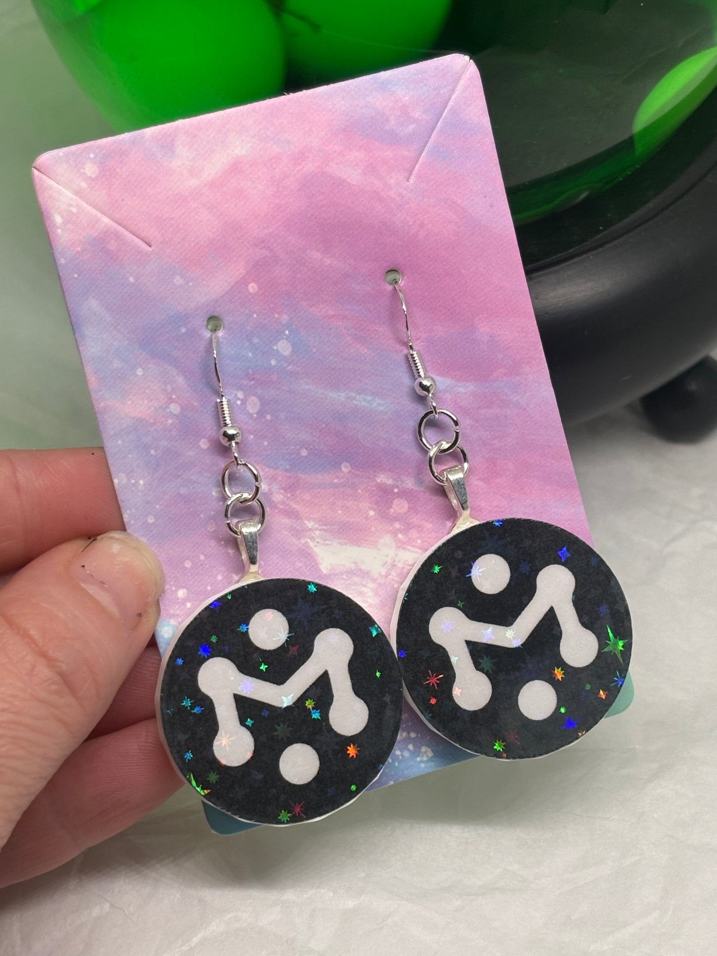 Custom Logo Earrings