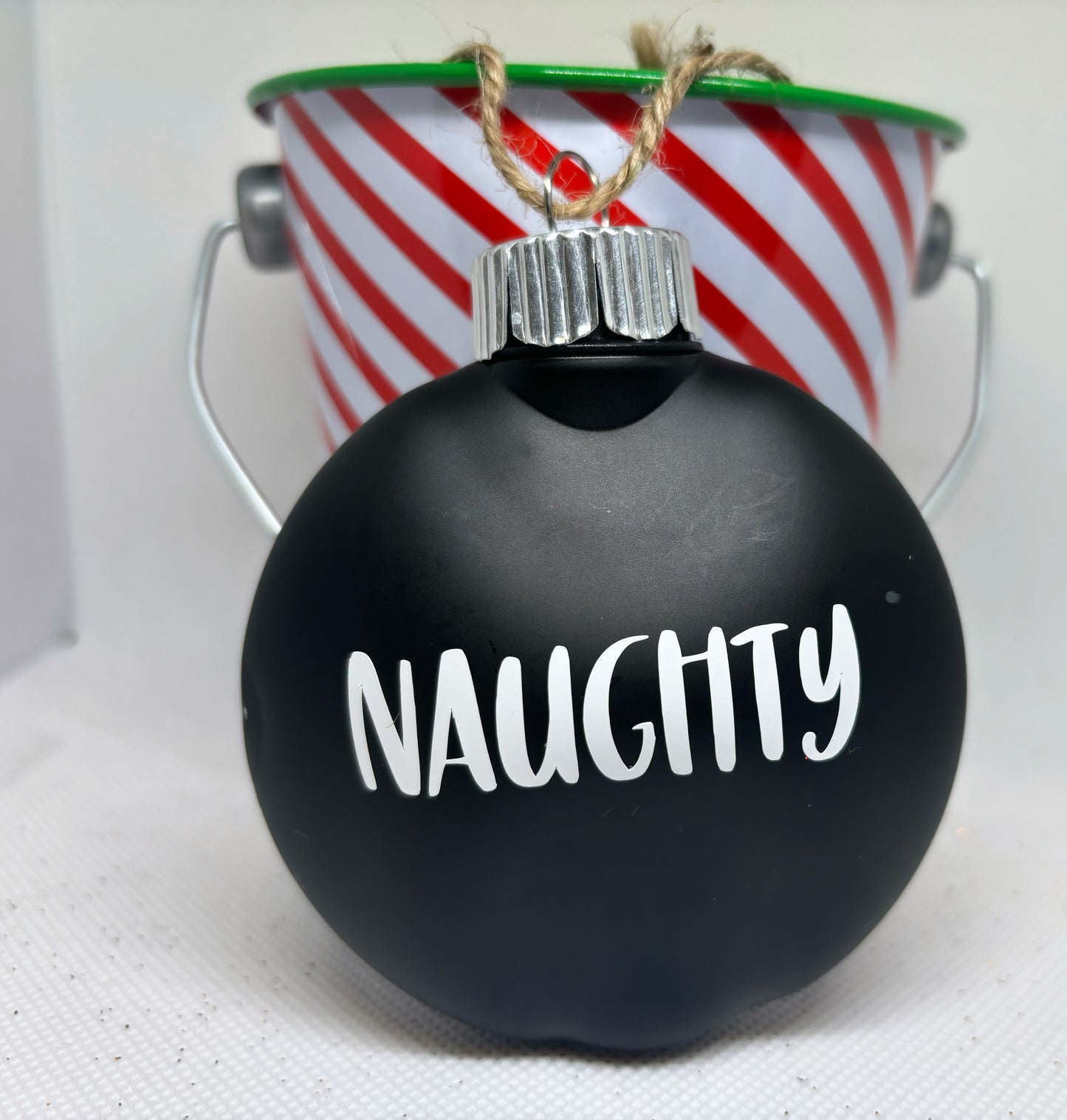 Nice & Naughty Ornament