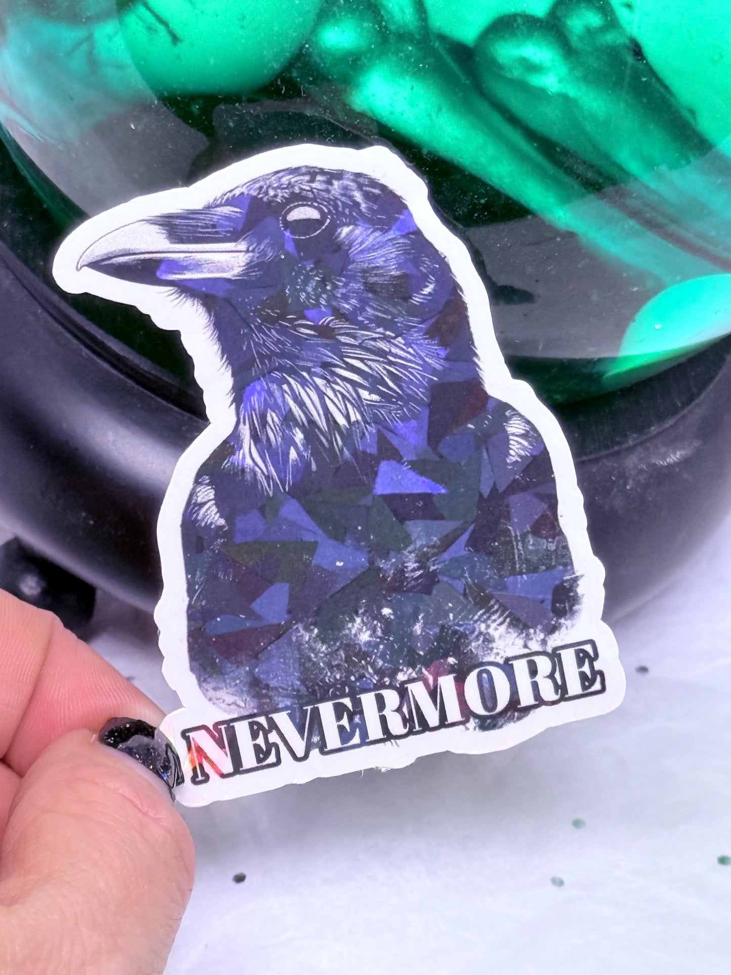 Nevermore Sticker