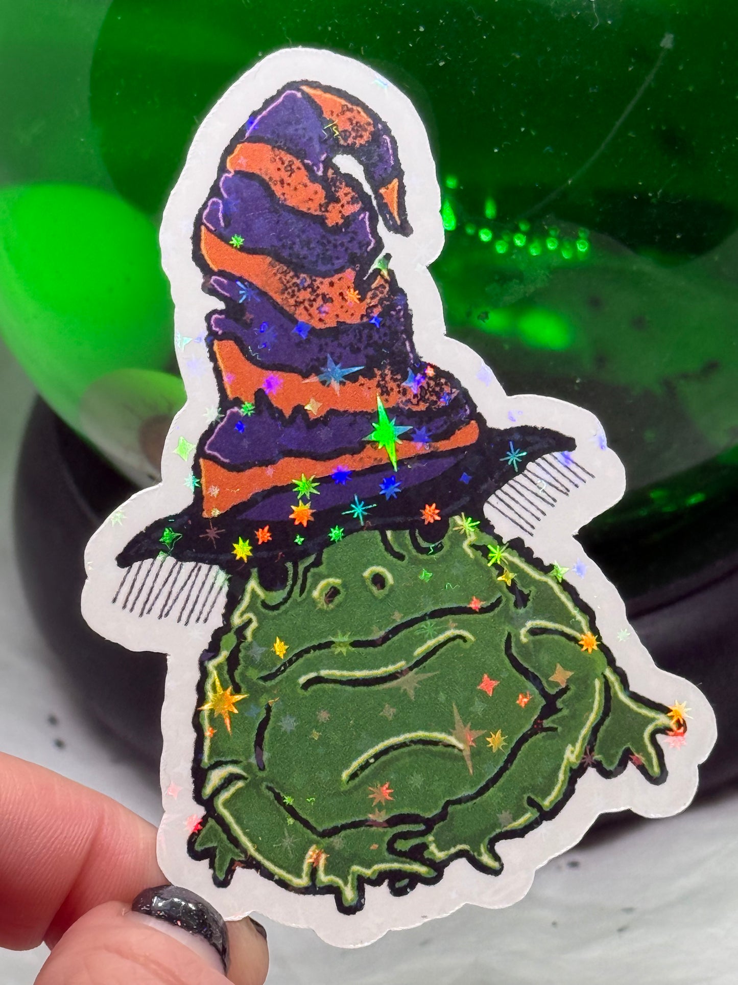 Witch Toad Sticker