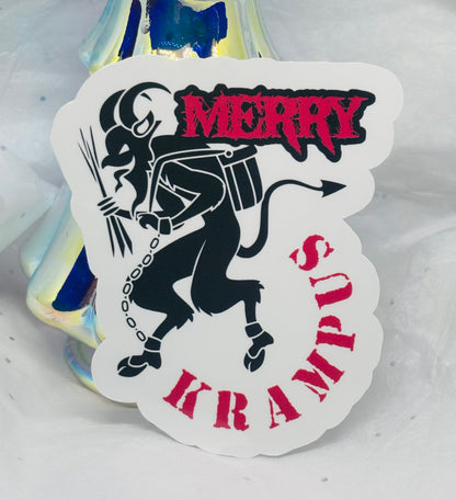 Merry Krampus Sticker