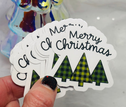 Merry Christmas Stickers (12pk)