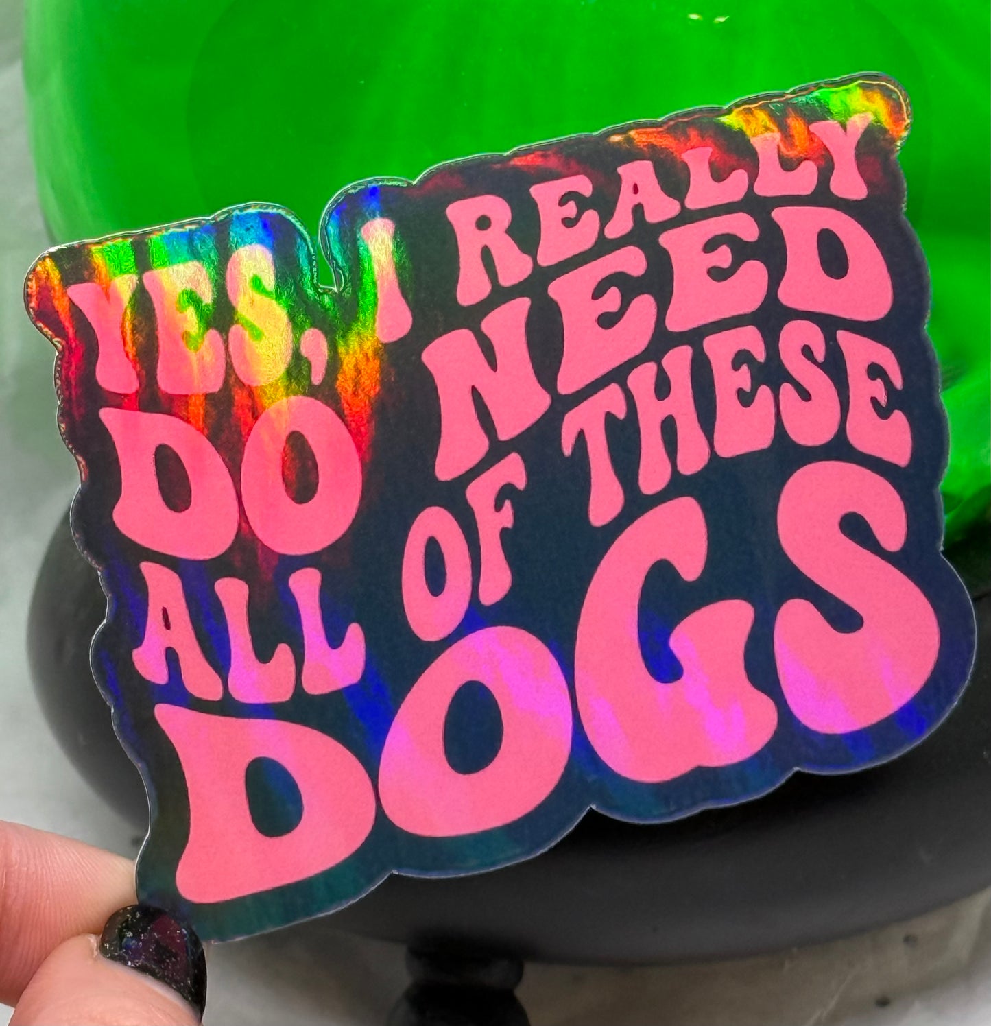 All of the Dogs Sticker